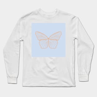 Butterfly Spring Design Long Sleeve T-Shirt